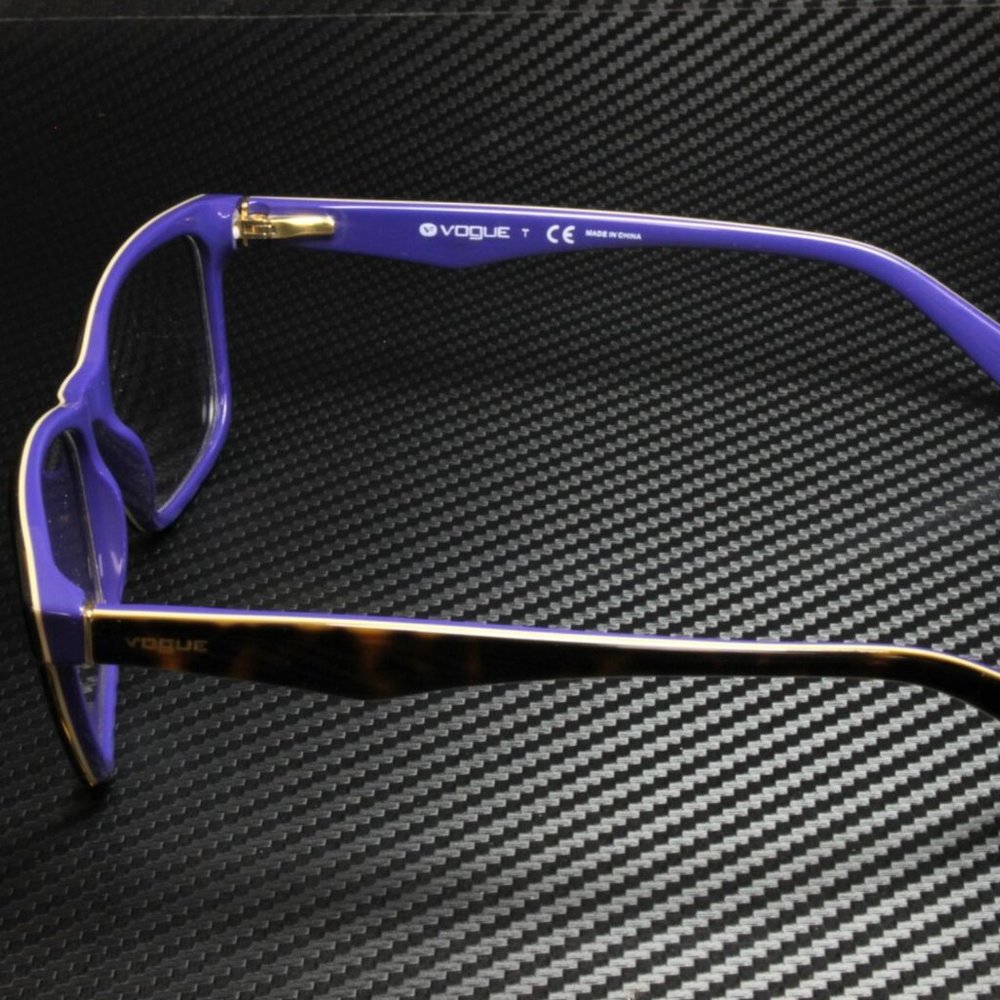Vogue Women's Tortoise and Violet Eyeglasses! - Picture 4 of 4